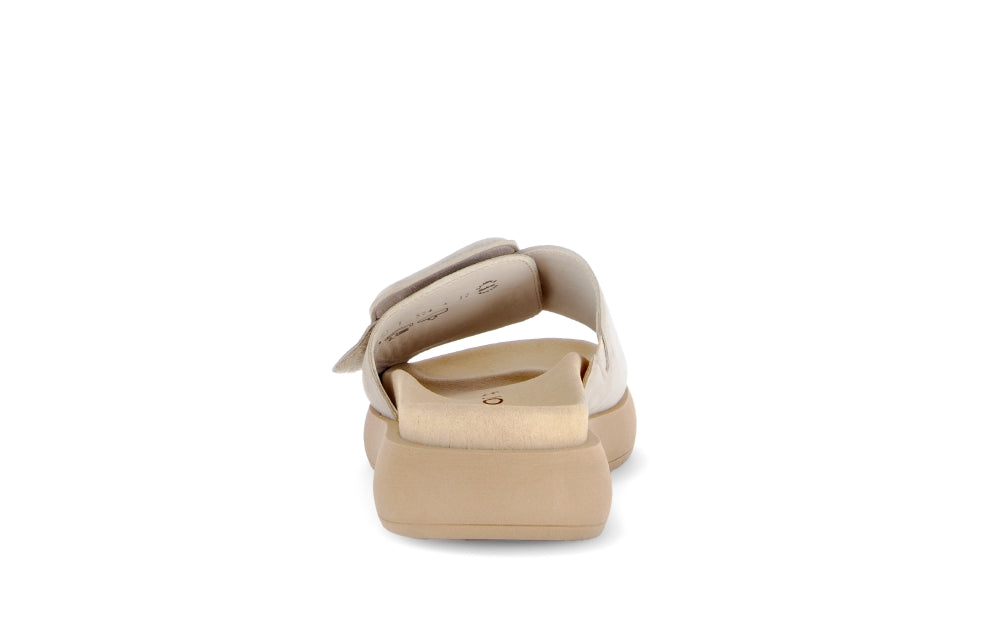 Gabor 63.751.12 Adios Ladies Tan Suede Touch Fastening Sandals