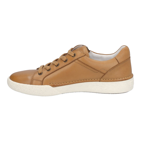 Josef Seibel Claire 03 Ladies Camel Leather Arch Support Lace Up Shoes
