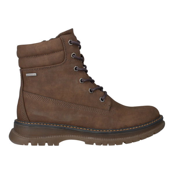 Westland 769521 Peyton 01 Ladies Brown Vegan Zip & Lace Ankle Boots