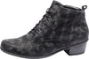 Waldlaufer 967809 197 001 Haifi Ladies Black Leather Lace Up Ankle Boots