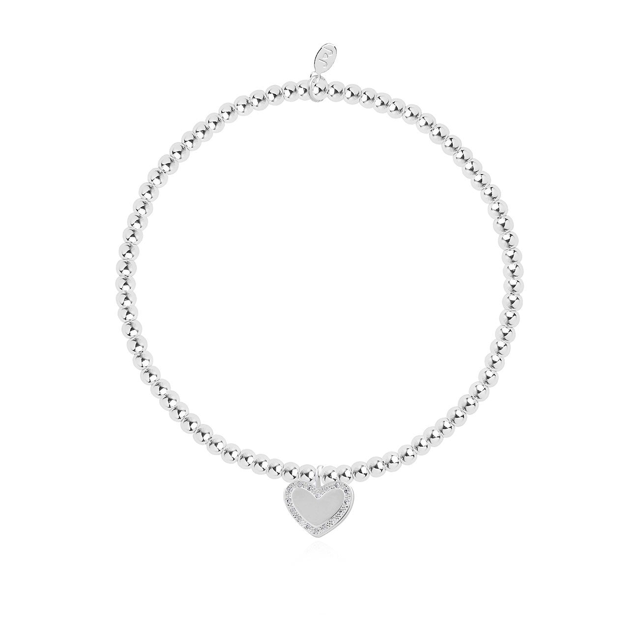 A Little Happy Mother's Day Silver Plated Bracelet - elevate your sole