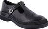 Adesso A7014 Leigh Ladies Black Patent Leather T-bar Shoes