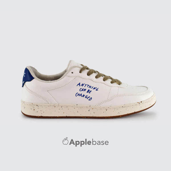 ACBC Evergreen Mens White And Honey Lace Up Trainers-elevate your sole