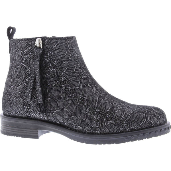 Adesso A5566 Mya Ladies Snake Print Leather Ankle Boots - elevate your sole