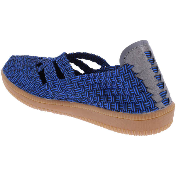 Adesso A7398 Olive Ladies Admiral Navy Textile Arch Support Slip On Shoes-elevate your sole