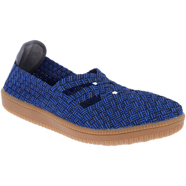 Adesso A7398 Olive Ladies Admiral Navy Textile Arch Support Slip On Shoes-elevate your sole