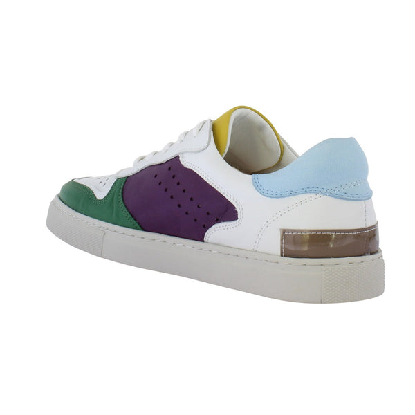 Adesso Cyndi Ladies Hip Hop A6521 Leather Lace Up Trainers-elevate your sole