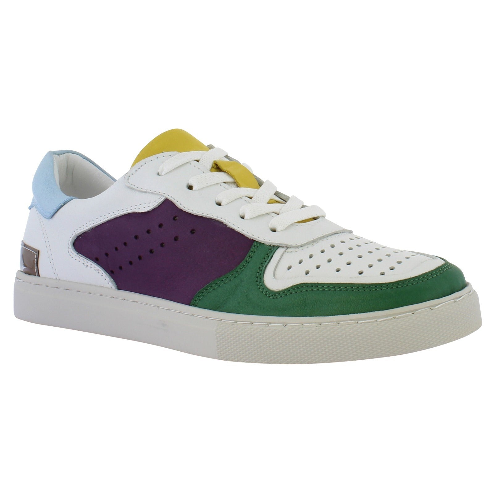 Adesso Cyndi Ladies Hip Hop A6521 Leather Lace Up Trainers-elevate your sole