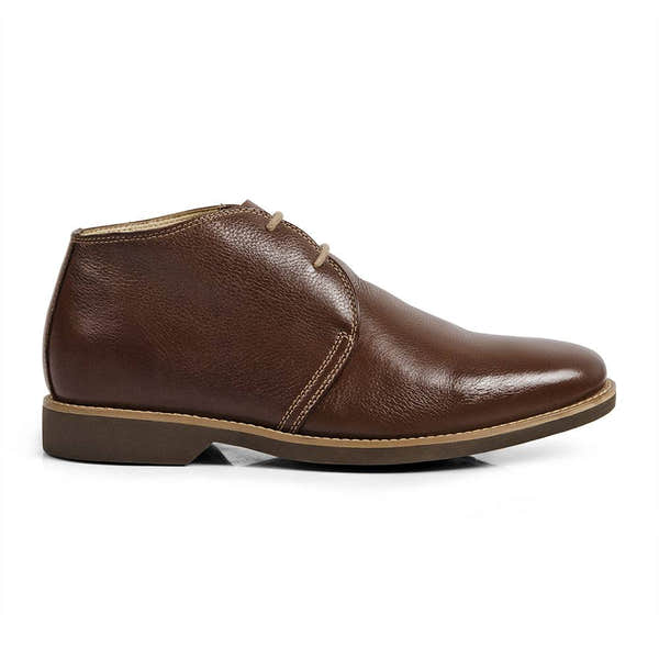 Anatomic Colorado Mens Pinhao Brown Leather Lace Up Ankle Boots-elevate your sole