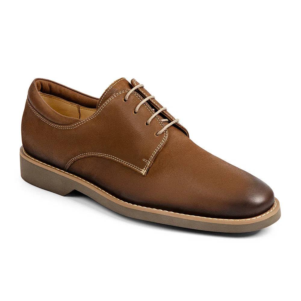 Anatomic Delta Mens Cognac Brown Leather Lace Up Shoes-elevate your sole