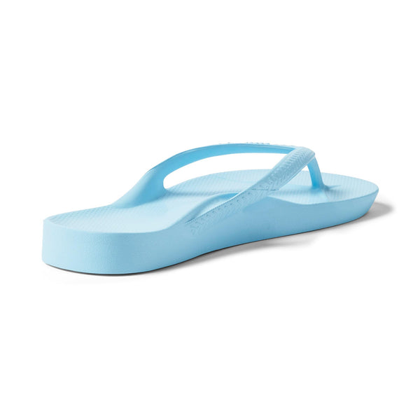 Archies Arch Support Fit Flops Classic Unisex Sky Blue Waterproof Arch Support Slip On Sandals