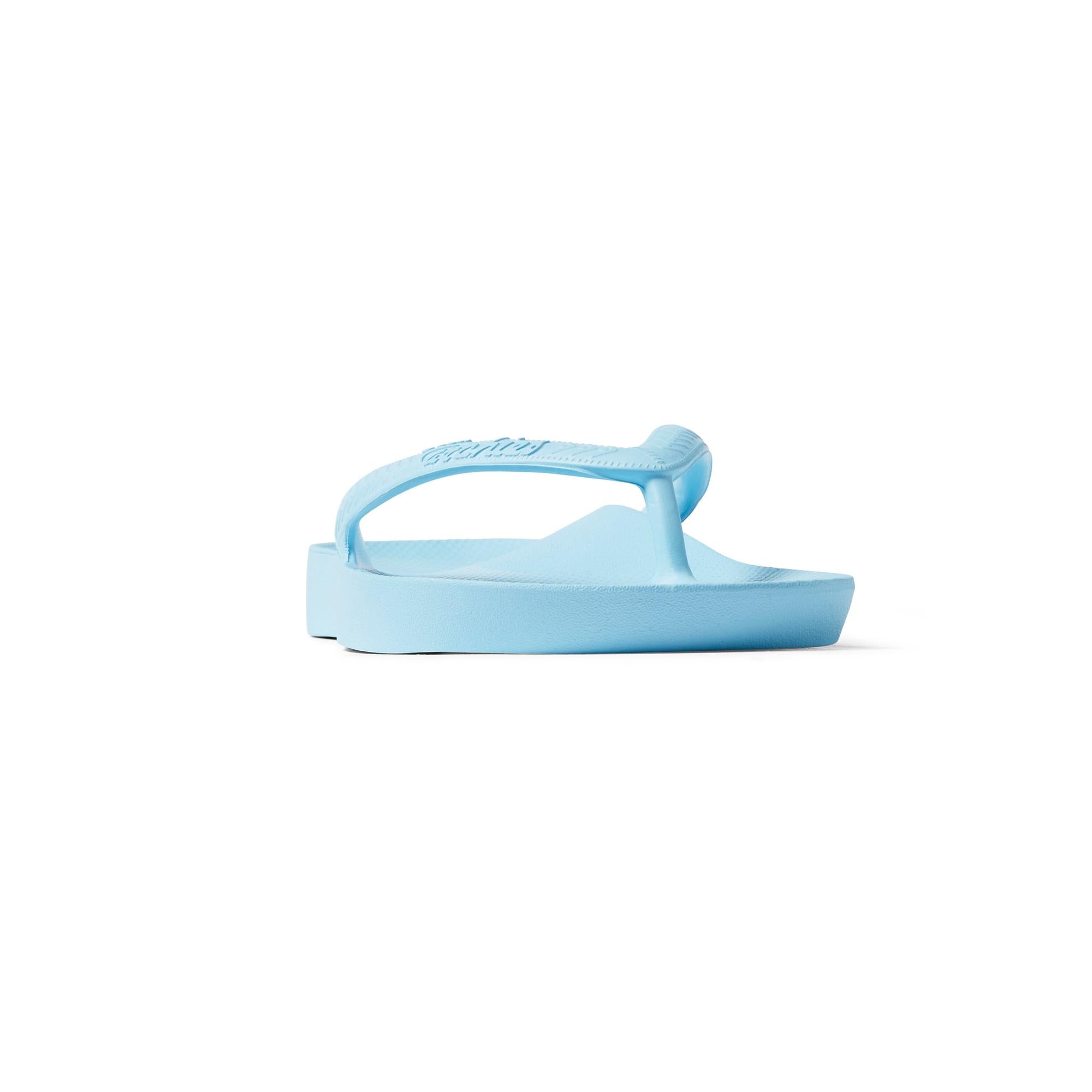 Archies Arch Support Fit Flops Classic Unisex Sky Blue Waterproof Arch Support Slip On Sandals