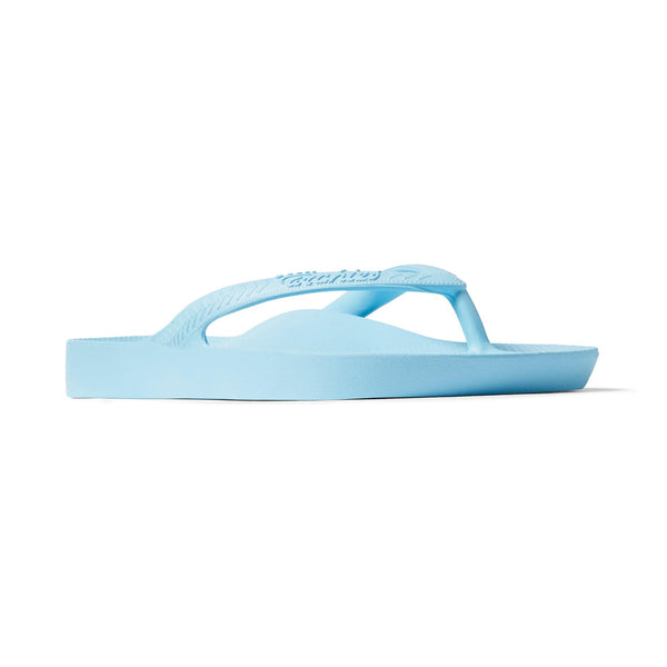 Archies Arch Support Fit Flops Classic Unisex Sky Blue Waterproof Arch Support Slip On Sandals