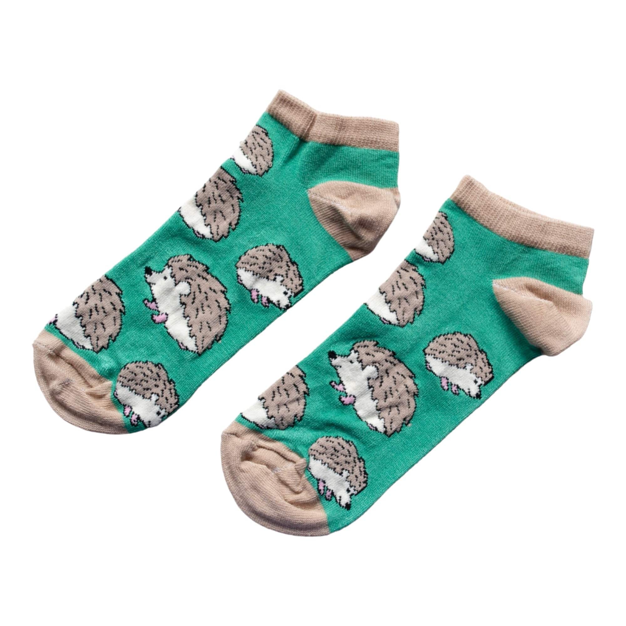 Barekind Hedgehog Bamboo Trainer Socks-elevate your sole