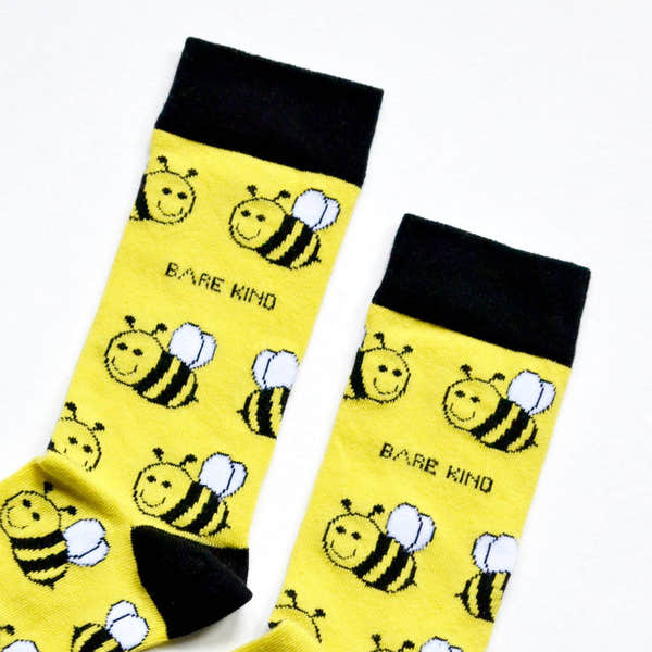 Barekind Save the Bees Bamboo Socks-elevate your sole