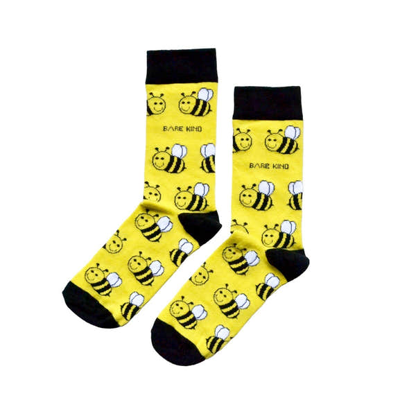 Barekind Save the Bees Bamboo Socks-elevate your sole