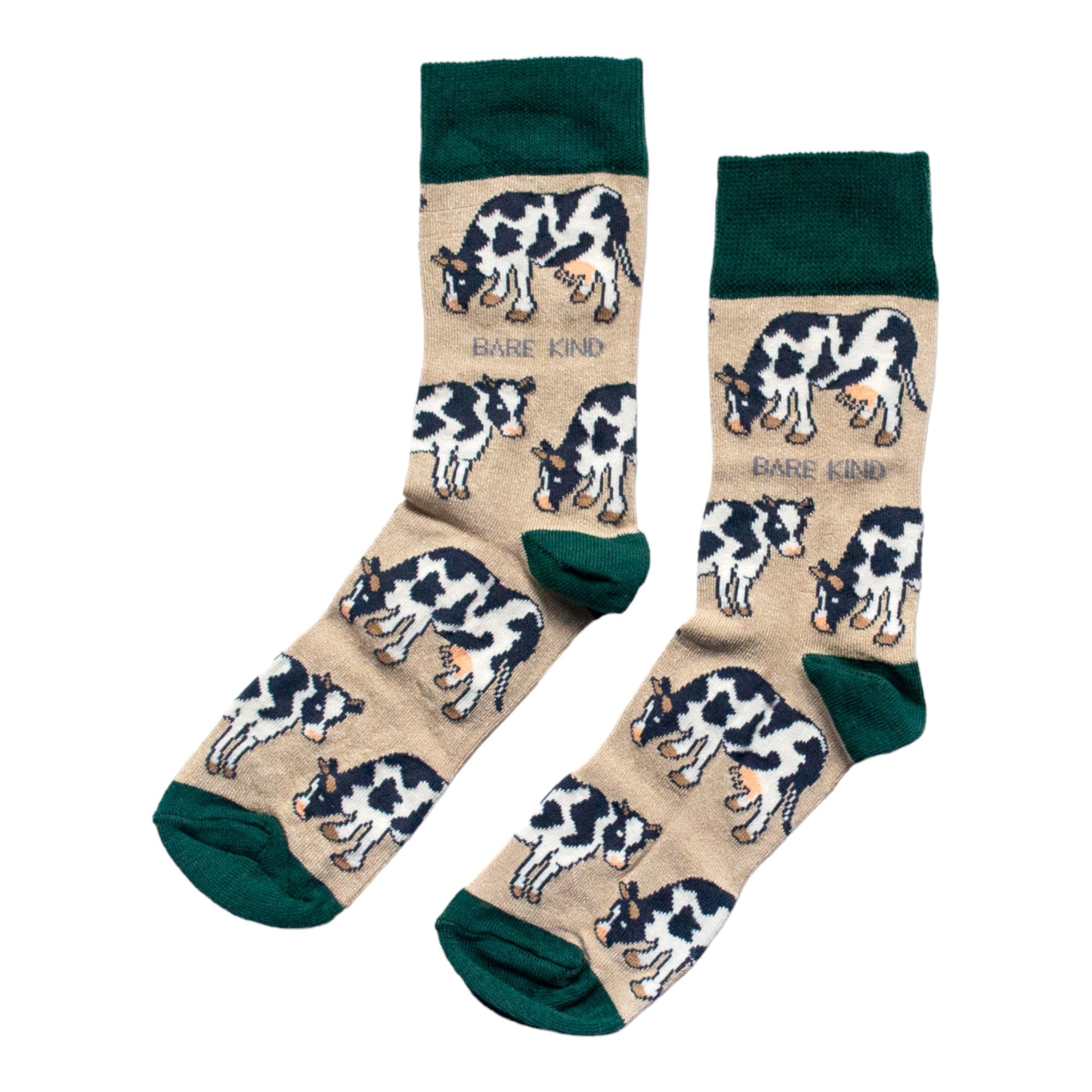Barekind Save the Cows Bamboo Socks-elevate your sole