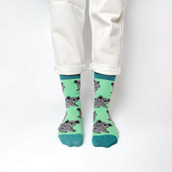 Barekind Save the Koalas Bamboo Socks-elevate your sole