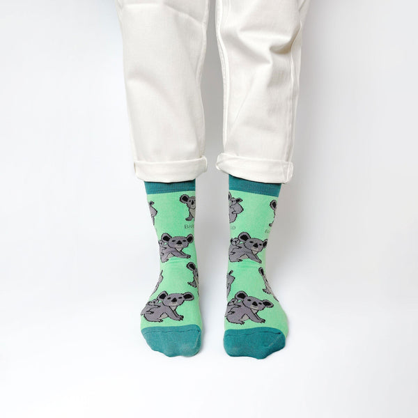 Barekind Save the Koalas Bamboo Socks-elevate your sole