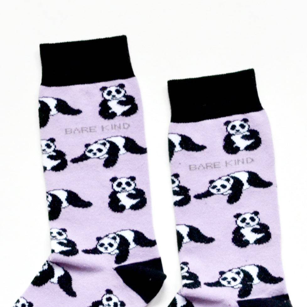 Barekind Save the Pandas Bamboo Socks-elevate your sole