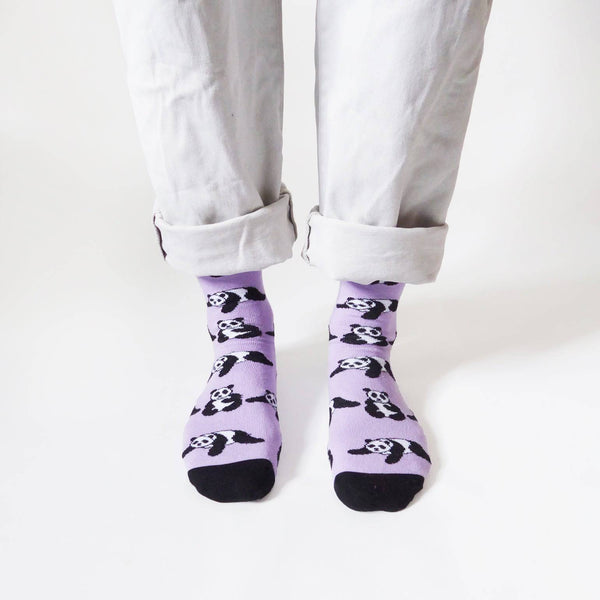 Barekind Save the Pandas Bamboo Socks-elevate your sole