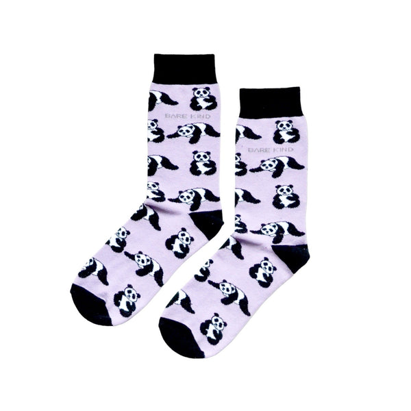 Barekind Save the Pandas Bamboo Socks-elevate your sole