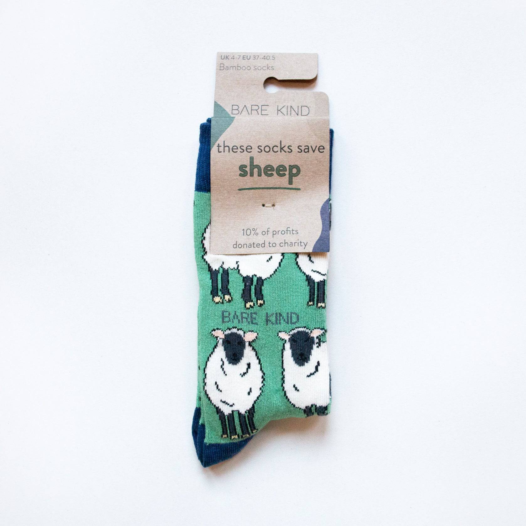 Barekind Save the Sheep Bamboo Socks-elevate your sole