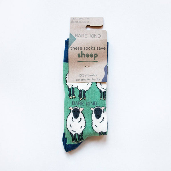 Barekind Save the Sheep Bamboo Socks-elevate your sole