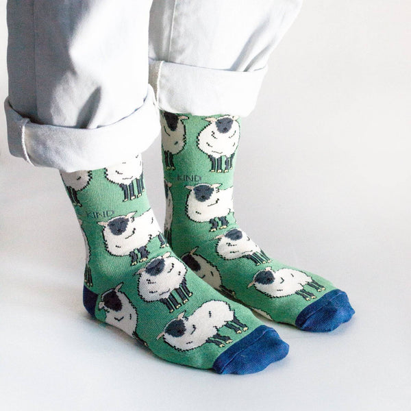 Barekind Save the Sheep Bamboo Socks-elevate your sole