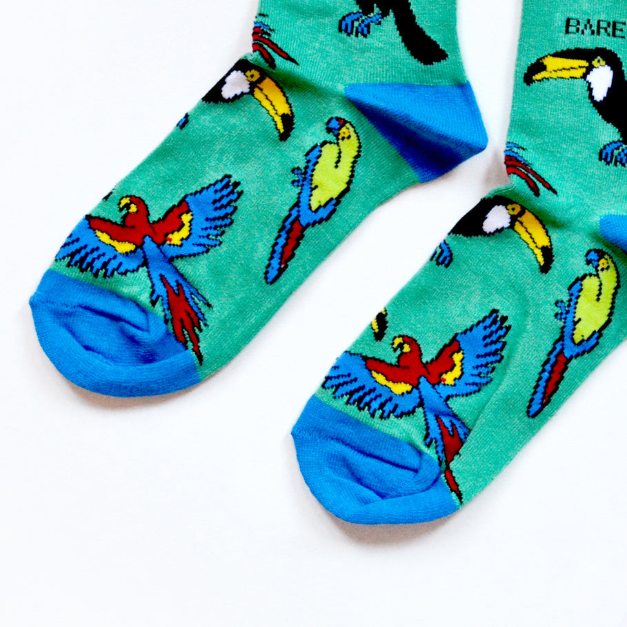 Barekind Save the Toucans Bamboo Socks-elevate your sole