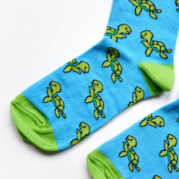 Barekind Save the Turtles Bamboo Socks-elevate your sole