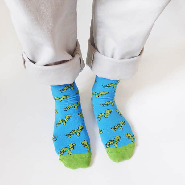 Barekind Save the Turtles Bamboo Socks-elevate your sole