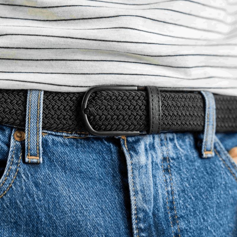 BillyBelt Plain Woven Belt-elevate your sole
