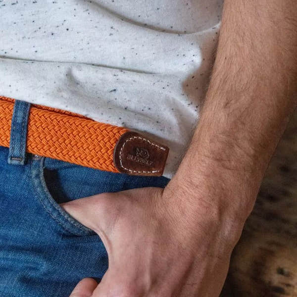 BillyBelt Plain Woven Belt-elevate your sole