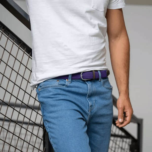 BillyBelt Plain Woven Belt-elevate your sole