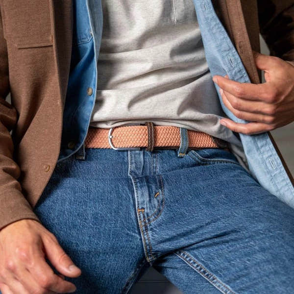 BillyBelt Plain Woven Belt-elevate your sole