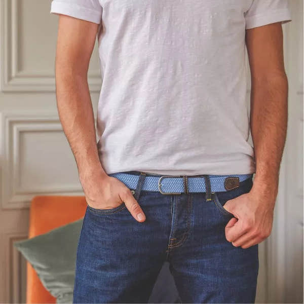 BillyBelt Plain Woven Belt-elevate your sole