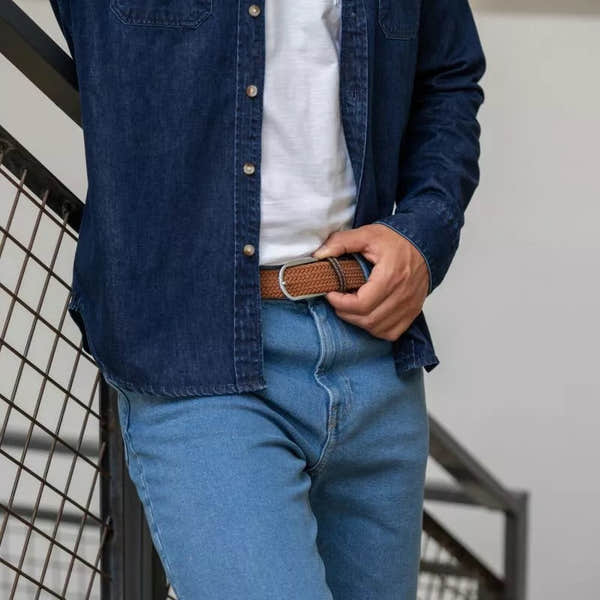 BillyBelt Plain Woven Belt-elevate your sole