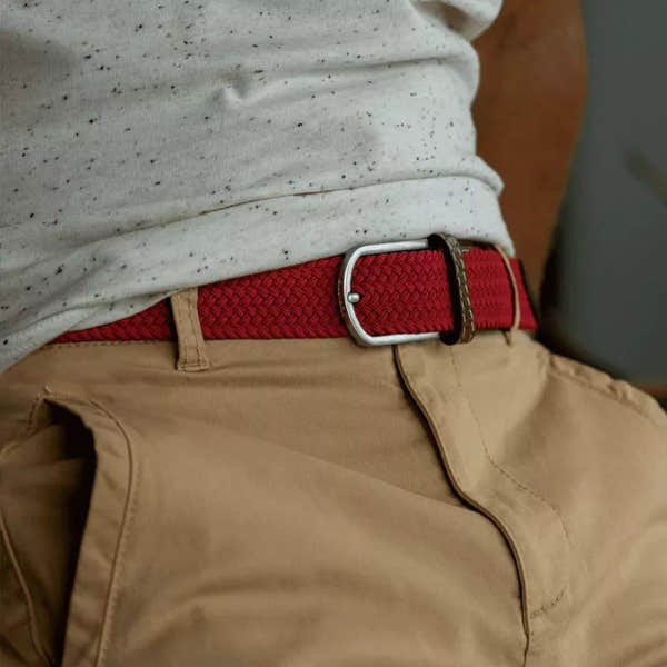 BillyBelt Plain Woven Belt-elevate your sole