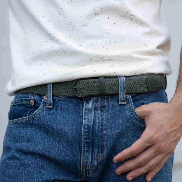 BillyBelt Plain Woven Belt-elevate your sole