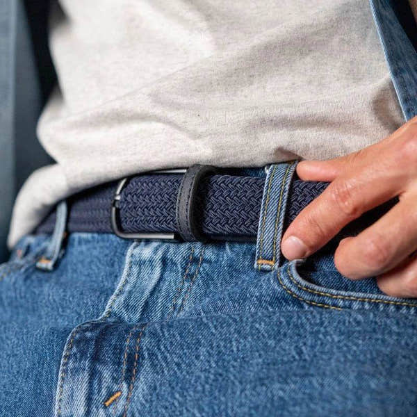 BillyBelt Plain Woven Belt-elevate your sole