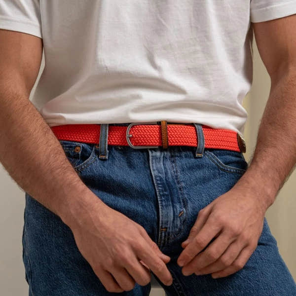 BillyBelt Plain Woven Belt-elevate your sole