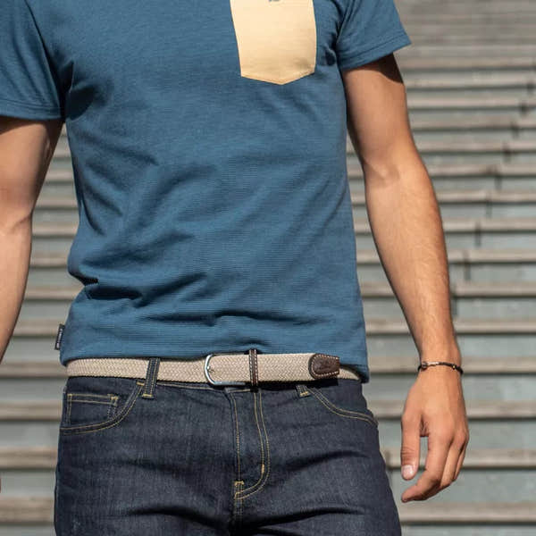 BillyBelt Plain Woven Belt-elevate your sole