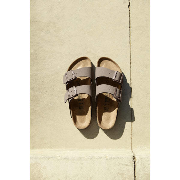 Birkenstock Arizona BFBC 151183 Ladies Mocca Textile Arch Support Slip On Sandals-elevate your sole