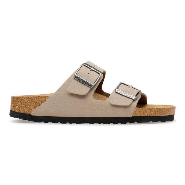 Birkenstock Arizona Birkibuc 1032070 Unisex Narrow Gray Taupe Arch Support Buckle Sandals