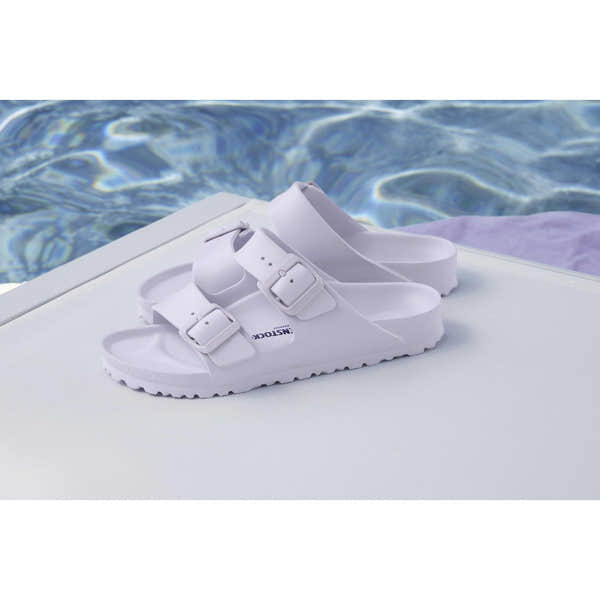Birkenstock Arizona EVA 1017046 Ladies Purple Fog EVA Arch Support Slip On Sandals-elevate your sole