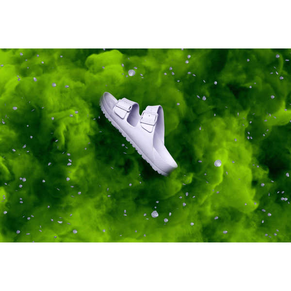 Birkenstock Arizona EVA 1017046 Ladies Purple Fog EVA Arch Support Slip On Sandals-elevate your sole