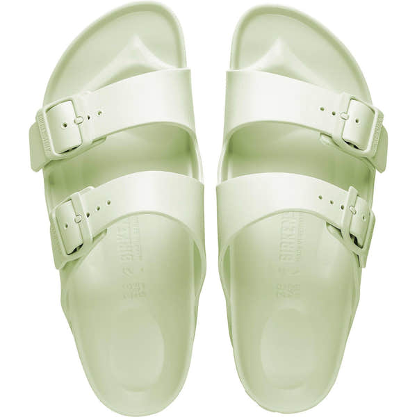 Birkenstock Arizona EVA 1024691 Ladies Faded Lime EVA Arch Support Slip On Sandals-elevate your sole