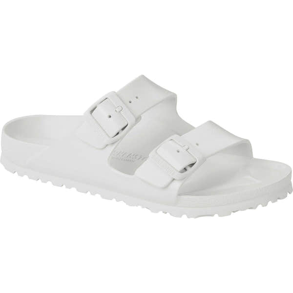 Birkenstock Arizona EVA 129443 Ladies White EVA Arch Support Slip On Sandals-elevate your sole