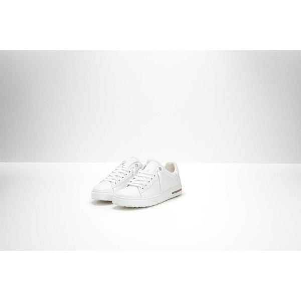 Birkenstock Bend Low 1017723 Ladies White Leather Arch Support Lace Up Trainers-elevate your sole